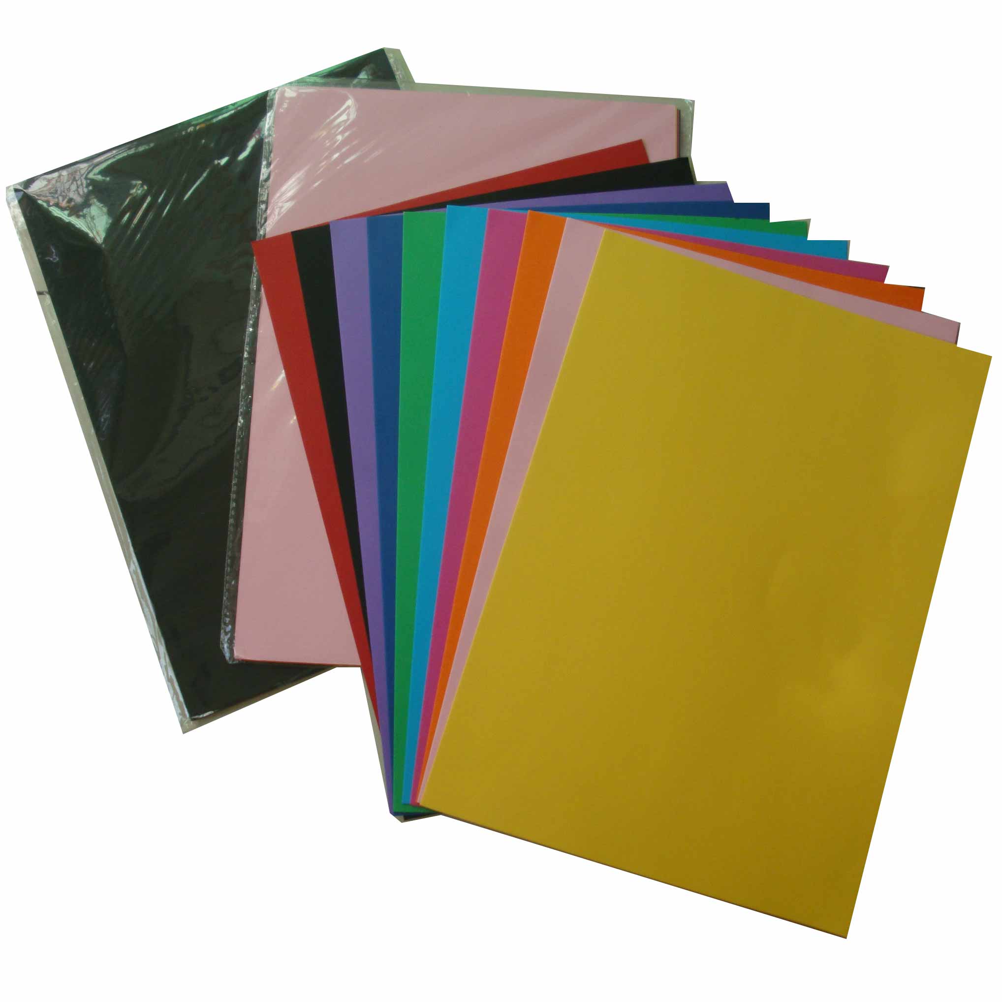 Color Paper Cardboard,Cartulina Iris Surtido