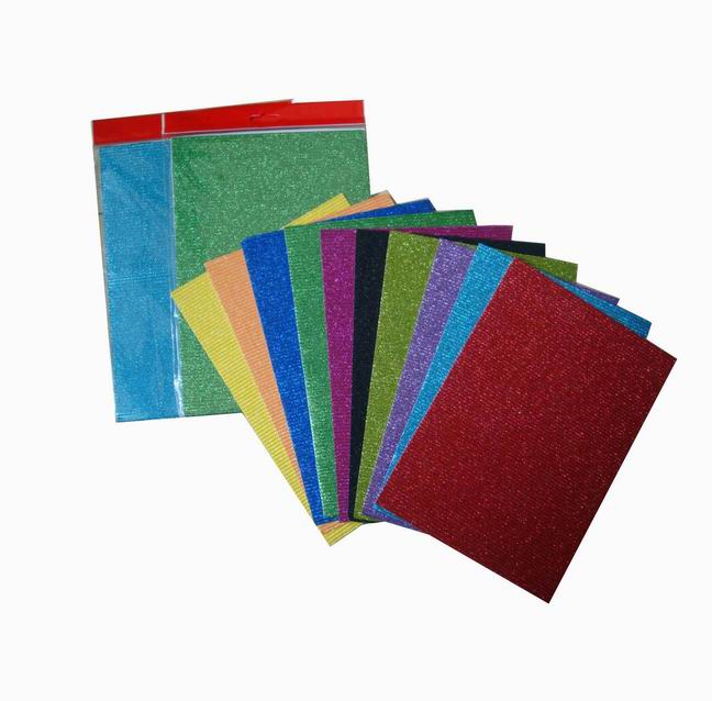 Glitter Corrugated Paper,Papel acanalado del brillo