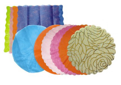 NON-WOVEN WRAP IN SHAPES